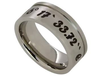Model Juno - 1 coordinate ring stainless steel